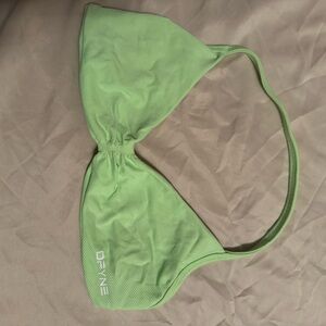 DEYNE Lime Green Triangle Bikini Top